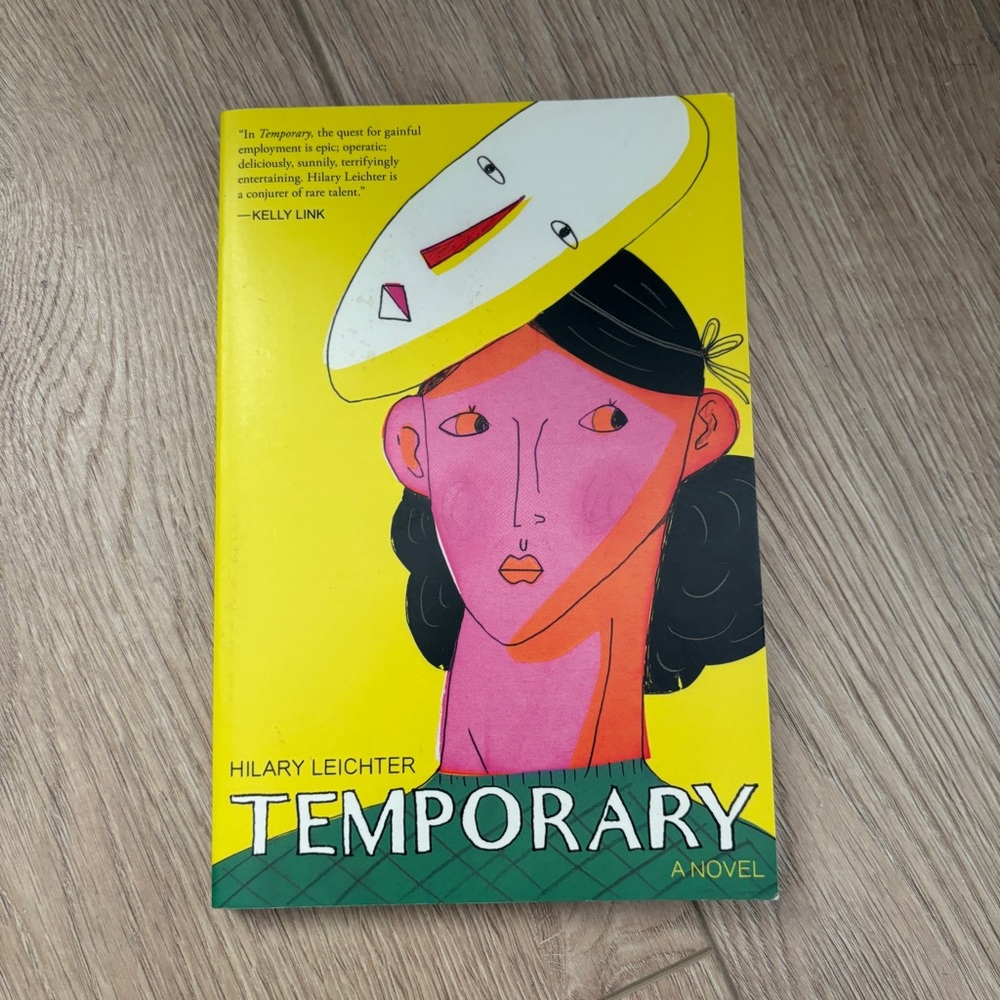 2/$20 Book Temporary by Hilary Leichter - A Novel fiction
